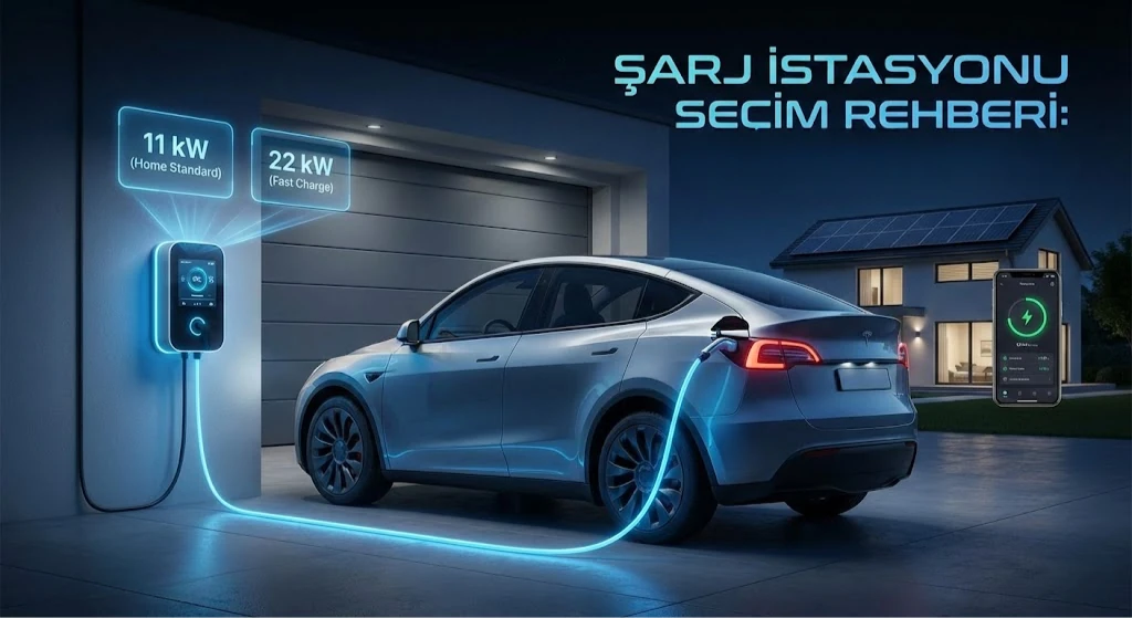 Ev İçin Elektrikli Araç Şarj İstasyonu Seçimi